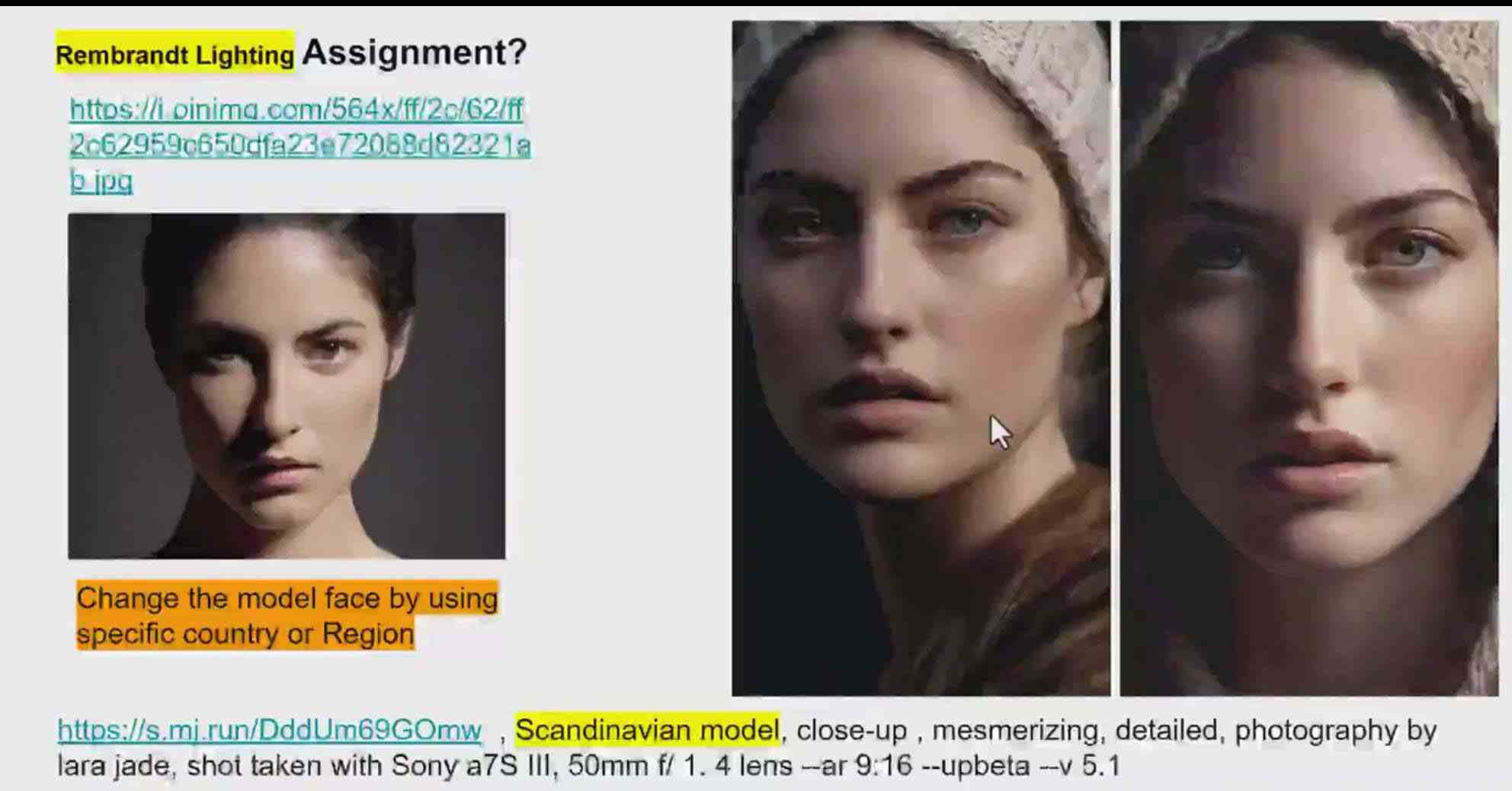 Midjourney v5 ChatGPT 和 Bard AI人工智能人像摄影大师班-15节-中英字幕-KJ分享