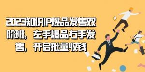 2023知识IP-爆品发售双阶班,左手爆品右手发售,开启批量收钱-KJ分享