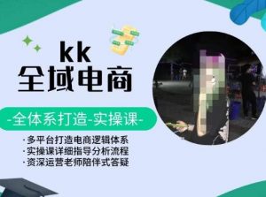 KK全域电商，全体系打造实操课，多平台打造电商逻辑体系-KJ分享