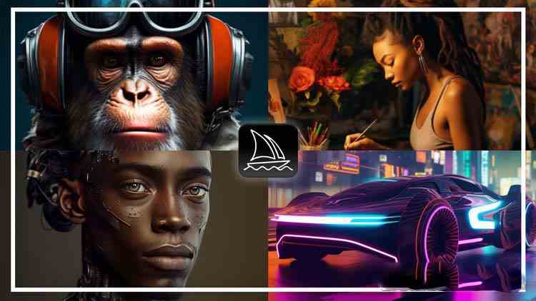 完整的Midjourney AI大型课程：AI绘图从初学者到精通-36节课-中英字幕-KJ分享