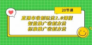 直通车收割玩法2.0课程:智能推广收割方法+标准推广收割方法(20节课)-KJ分享