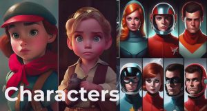 掌握 MidJourney V5 AI + ChatGPT创建一致的角色设计图像-22节课-中英字幕-KJ分享