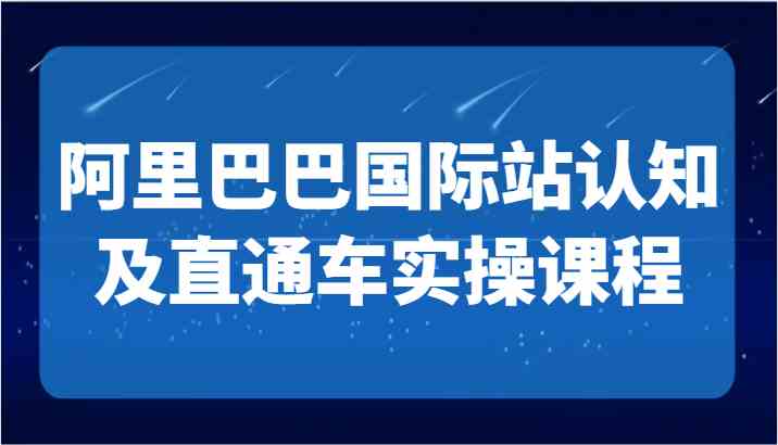 阿里巴巴国际站认知及直通车实操课-国际地产逻辑、国际站运营定位、TOP商家运营思路-KJ分享