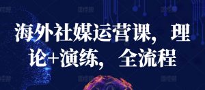 海外社媒运营课，理论+演练，全流程-KJ分享