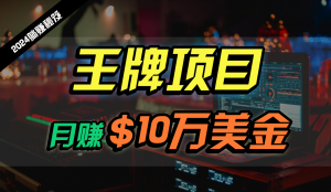 王牌项目月入10W美金，2024最新国外挂机撸U项目，全程无人值守，可批量放大！-KJ分享