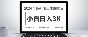 2024最新闲鱼卖电脑项目，新手小白日入3K+，最真实的项目教学-KJ分享