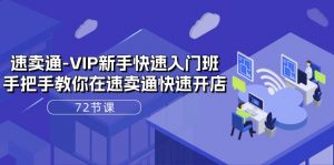 速卖通VIP新手快速入门班,手把手教你在速卖通快速开店(72节课)-KJ分享