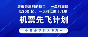2024最新项目，冷门暴利，整个暑假都是高爆发期，一单利润300+，二十…-KJ分享