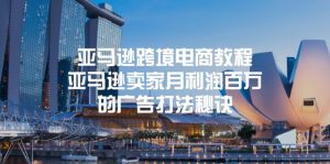 亚马逊跨境电商教程:亚马逊卖家月利润百万的广告打法秘诀-KJ分享