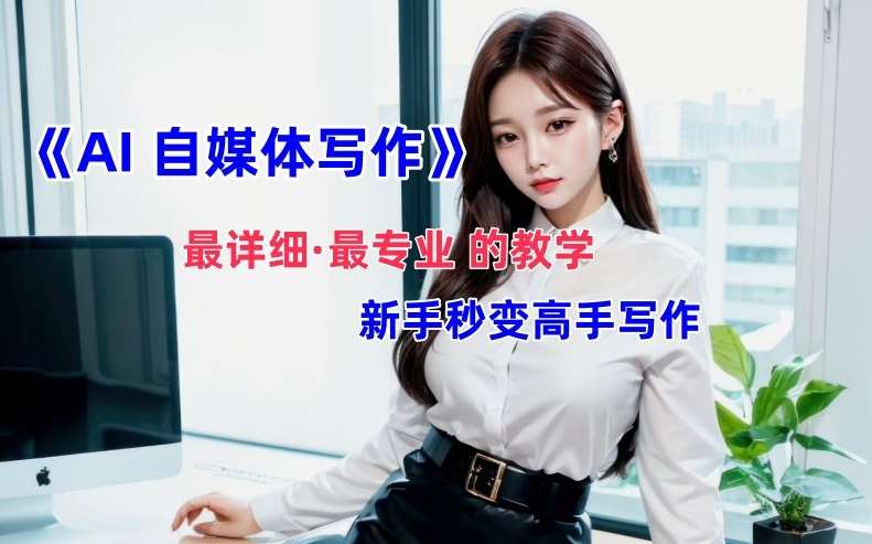 AI自媒体文章创作全网最详细教程,新手秒变写作高手,多方位发展-KJ分享