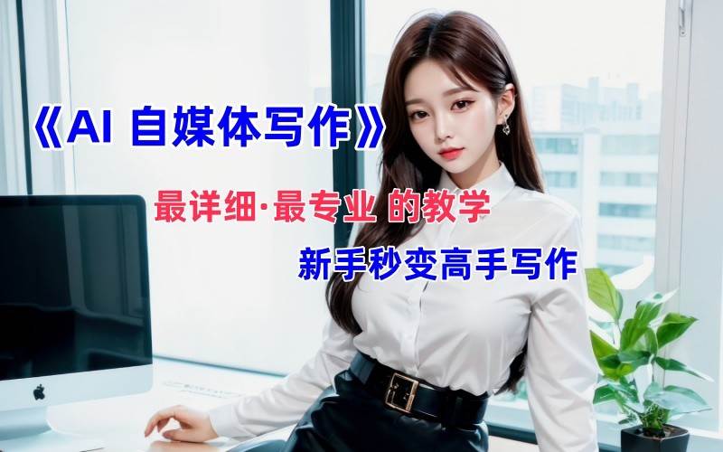 全网最全最细最专业的“AI自媒体写作”教学，新手小白秒变写作高手！-KJ分享