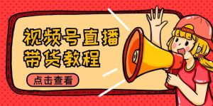 视频号直播带货教程：选品思路与话术拆解/掌握多种带货套路/提升直播效果-KJ分享