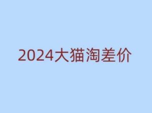 2024版大猫淘差价课程,新手也能学的无货源电商课程-KJ分享