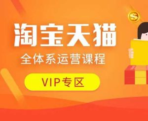 淘宝天猫全体系运营课程：店铺全系运营、动销玩法、付费推广、流量提升、擦边球玩法等等-KJ分享