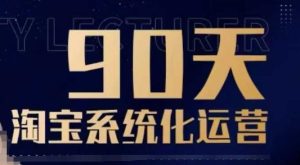 90天淘宝系统化运营，从入门到精通-KJ分享