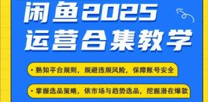 2025闲鱼电商运营全集，2025最新咸鱼玩法-KJ分享
