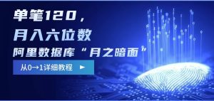 阿里数据库“月之暗面“影评撰写，边追剧边赚钱，单笔120,，月入过W-KJ分享