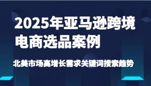 2025年亚马逊跨境电商选品案例-北美市场高增长需求关键词搜索趋势（更新)-KJ分享