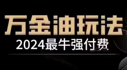2024最牛强付费，万金油强付费玩法，干货满满，全程实操起飞（更新25年04月）-KJ分享
