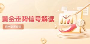 黄金走势信号解读，避险逻辑+市场情绪，美股剧震后的资产配置密码-KJ分享