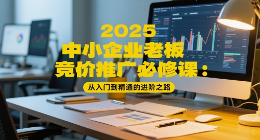 2025中小企业老板竞价推广必修课：从入门到精通的进阶之路-KJ分享