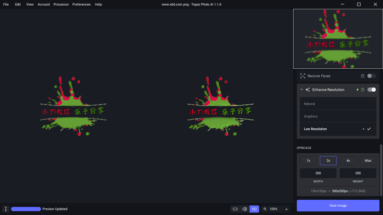 Topaz Photo AI v2.1.4便携版-KJ分享