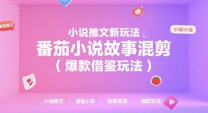 小说推文新玩法，番茄小说故事混剪（爆款借鉴玩法）-KJ分享