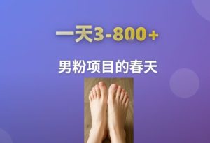 AI一键生成美女素材，一天收益3-8张，男粉项目的春天-KJ分享