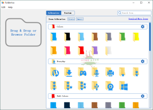 FolderIco文件夹颜色更改工具v8.1-KJ分享
