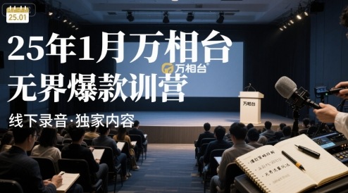 25年1月万相台无界爆款特训营线下录音-KJ分享