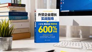 外贸企业增长实战指南,八步法、爆品选品、营销布局,业绩增长300%-KJ分享