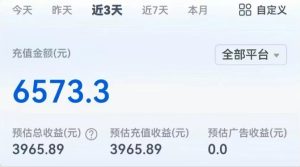 短剧新赛道—动漫短剧玩法，目前红利期月收益轻松达到6000+-KJ分享