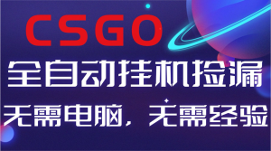 【副业好项目】全球火爆游戏CSGO自动捡漏，新手小白日入500+-KJ分享
