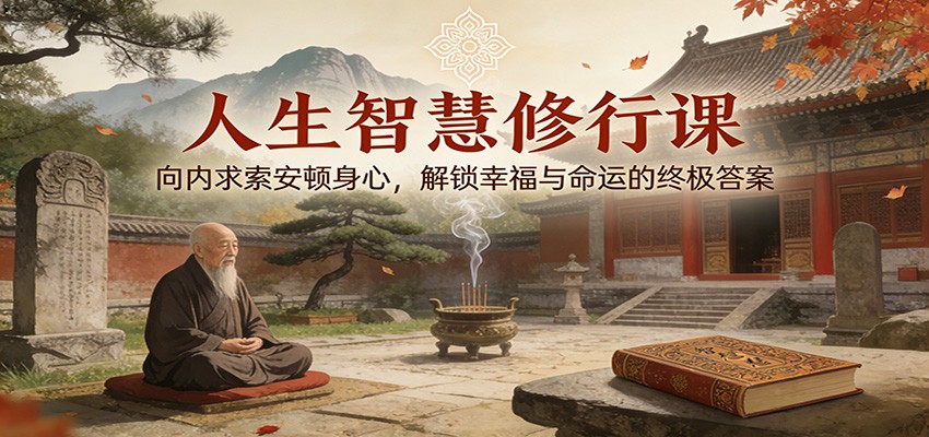 人生智慧修行课：向内求索安顿身心，解锁幸福与命运的终极答案-KJ分享