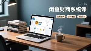 闲鱼财商系统课：从盈利逻辑、店群运营到品类实战，实现稳定月入过万-KJ分享