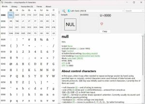 Unicode字符查询Unicodia v3.0.8绿色版-KJ分享