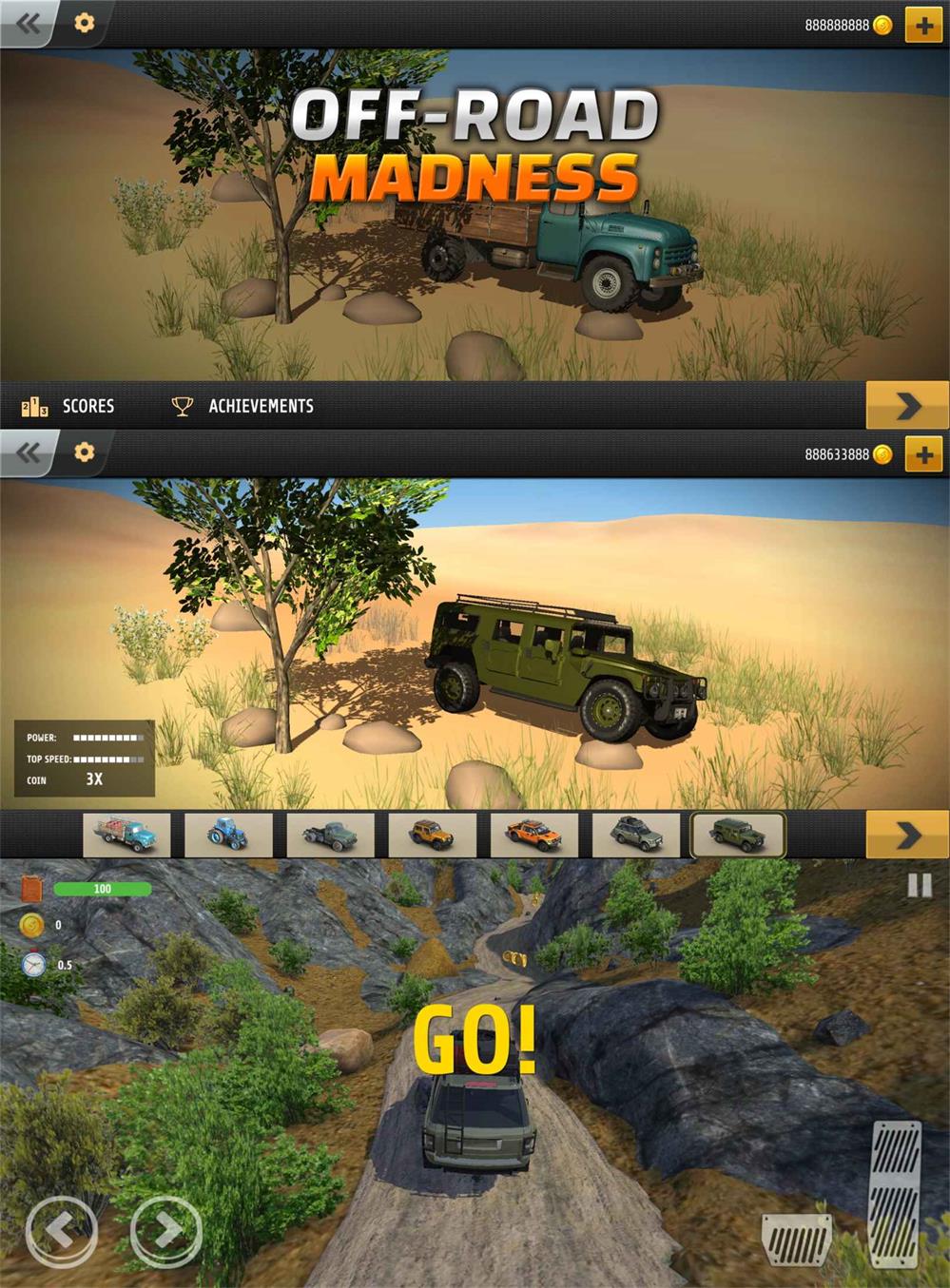 驾驶模拟类游戏 疯狂越野-KJ分享