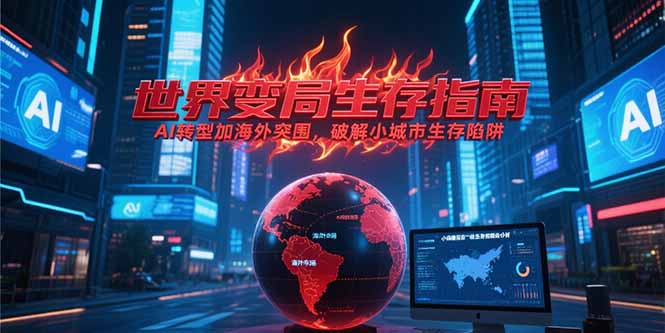 付费文章《世界变局生存指南，AI转型加海外突围，破解小城市生存陷阱》-KJ分享