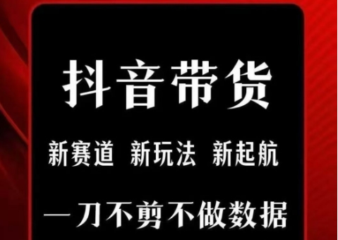 抖音短视频一刀不剪带货,不剪辑,不直播,每天发个视频,等着出单获取带货佣金-KJ分享