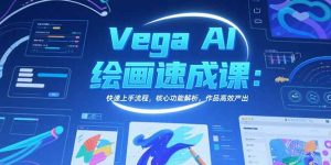 Vega AI绘画速成课:快速上手流程,核心功能解析,作品高效产出-KJ分享