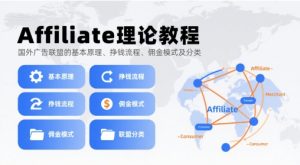 Affiliate理论教程，国外广告联盟的基本原理、挣钱流程、佣金模式及分类-KJ分享