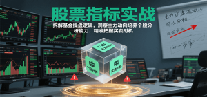 股票指标实战，基金操盘逻辑拆解，洞察主力动向培养个股分析能力把握买卖时机（更新）-KJ分享