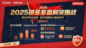 2025拼多多盈利突围战:卷王开年作战室,新手突围四大隐形技巧(更新8月)-KJ分享