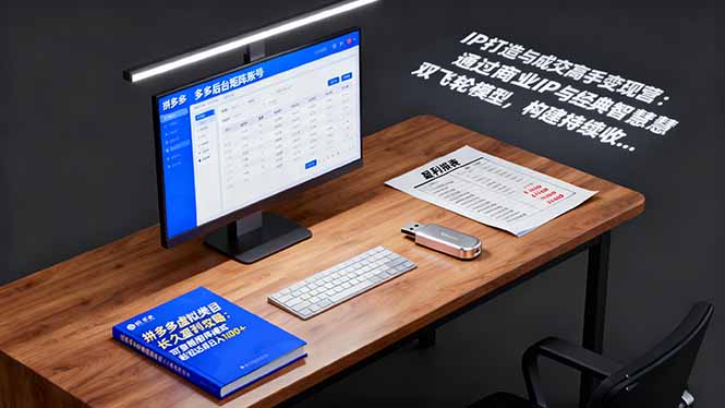 IP打造与成交高手变现营:通过商业IP+经典智慧双飞轮模型 构建持续收钱系统-KJ分享