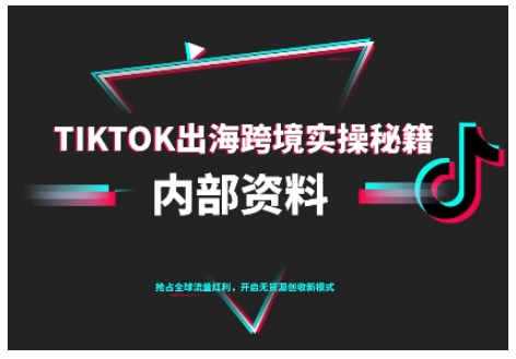 TikTok跨境电商0-1搭建运营，TK出海跨境实操秘籍（10月更新）-KJ分享