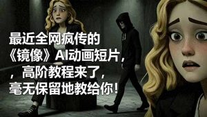最近全网疯传的《镜像》AI动画短片，高阶教程来了，毫无保留地教给你！-KJ分享