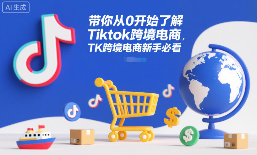 带你从0开始了解Tiktok跨境电商，TK跨境电商新手必看-KJ分享