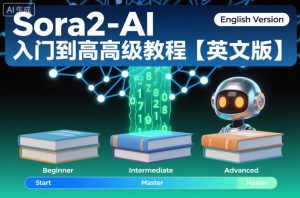 Sora2-AI入门到高级教程【英文版】-KJ分享