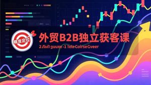 外贸B2B独立获客课,Facebook主页搭建、消息互动广告、精准定位,打造高询盘系统-KJ分享