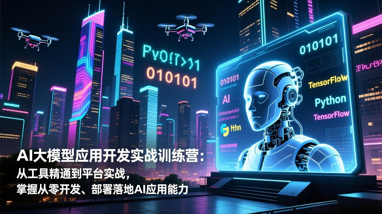 AI大模型应用开发实战训练营：从工具精通到平台实战，掌握从零开发、部署落地AI应用能力-KJ分享
